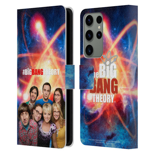 The Big Bang Theory Key Art Season 8 Leather Book Wallet Case Cover For Samsung Galaxy S23 Ultra 5G