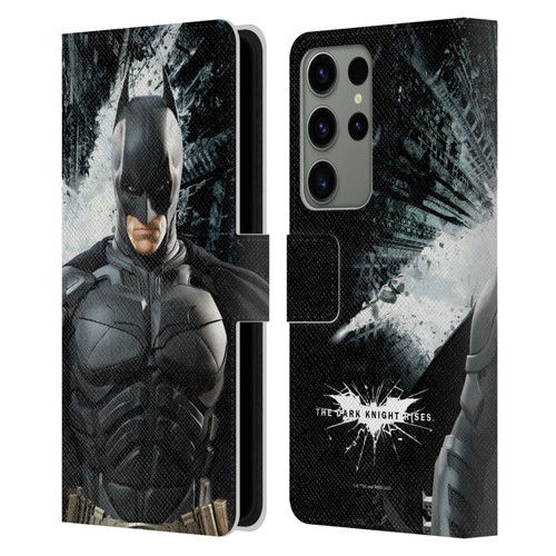 The Dark Knight Rises Character Art Batman Leather Book Wallet Case Cover For Samsung Galaxy S23 Ultra 5G