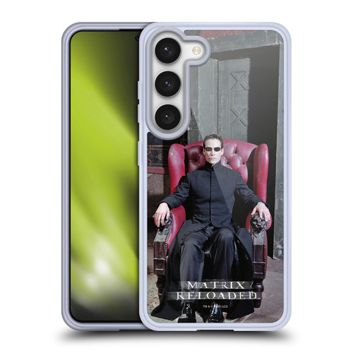 The Matrix Reloaded Key Art Neo 4 Soft Gel Case for Samsung Galaxy S23 5G & MagSafe