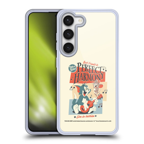 Tom and Jerry Retro Perfect Harmony Soft Gel Case for Samsung Galaxy S23 5G & MagSafe