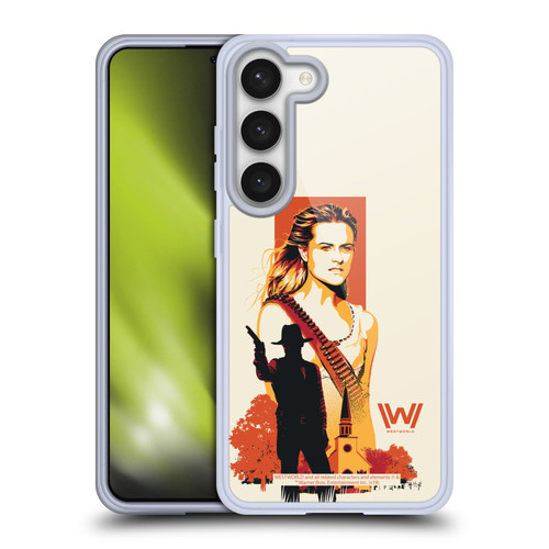 Westworld Graphics Wyatt Soft Gel Case for Samsung Galaxy S23 5G & MagSafe