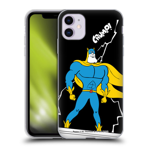 Beano Bananaman Graphics Lightning Soft Gel Case for Apple iPhone 11