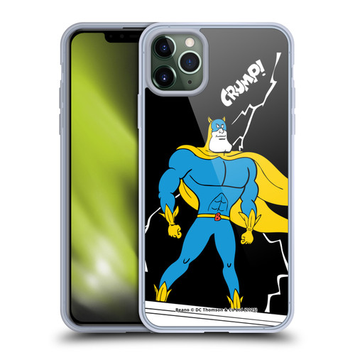 Beano Bananaman Graphics Lightning Soft Gel Case for Apple iPhone 11 Pro Max & MagSafe