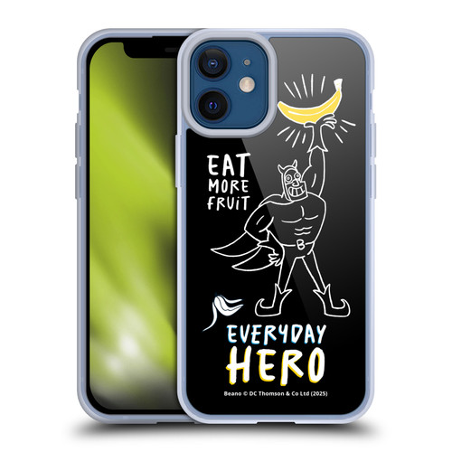 Beano Bananaman Graphics Everyday Hero Soft Gel Case for Apple iPhone 12 Mini & MagSafe