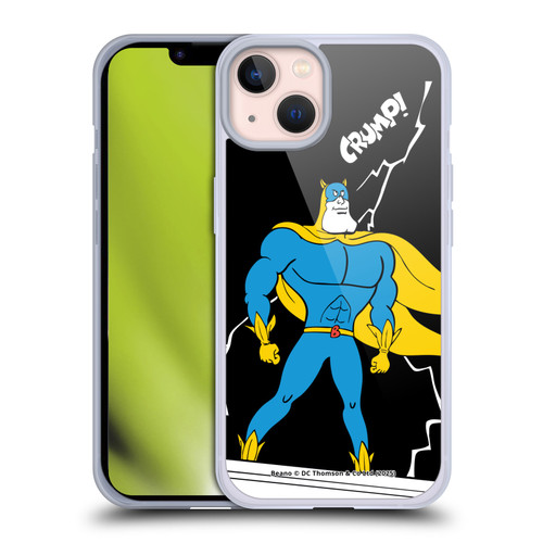 Beano Bananaman Graphics Lightning Soft Gel Case for Apple iPhone 13