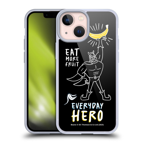 Beano Bananaman Graphics Everyday Hero Soft Gel Case for Apple iPhone 13 Mini & MagSafe