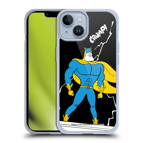 Beano Bananaman Graphics Lightning Soft Gel Case for Apple iPhone 14