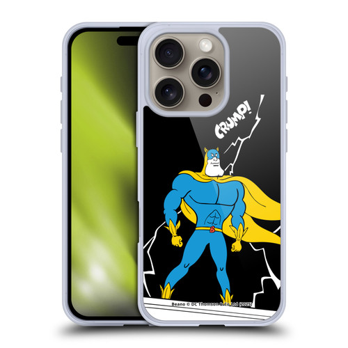 Beano Bananaman Graphics Lightning Soft Gel Case for Apple iPhone 16 Pro & MagSafe