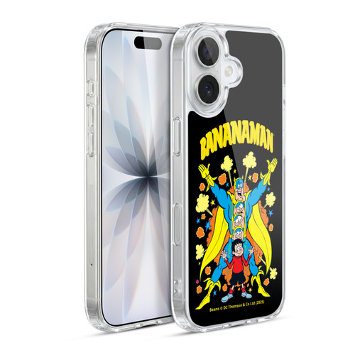 Beano Bananaman Graphics Characters Soft Gel Case for Apple iPhone 17