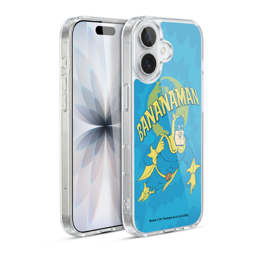 Beano Bananaman Graphics World Soft Gel Case for Apple iPhone 17