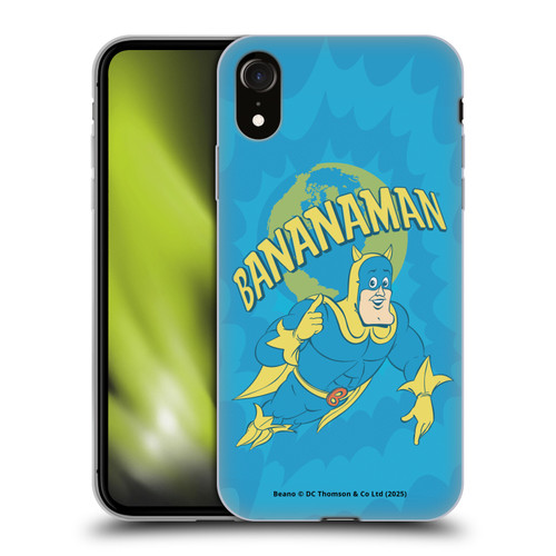 Beano Bananaman Graphics World Soft Gel Case for Apple iPhone XR