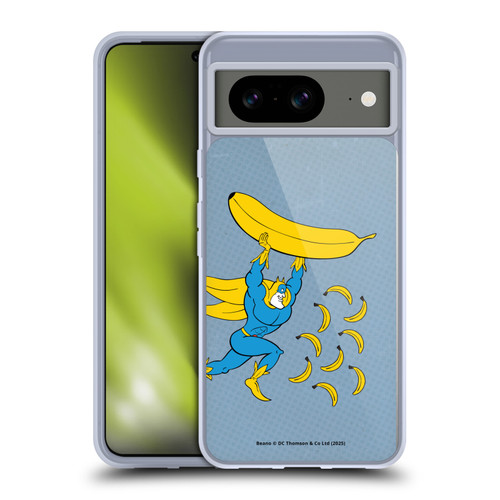 Beano Bananaman Graphics Banana Soft Gel Case for Google Pixel 8