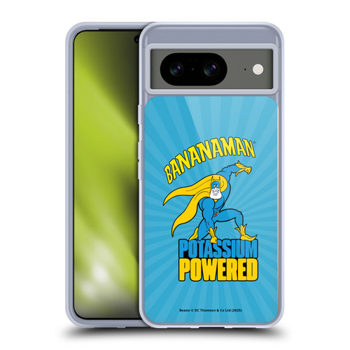 Beano Bananaman Graphics Potassium Powered Soft Gel Case for Google Pixel 8