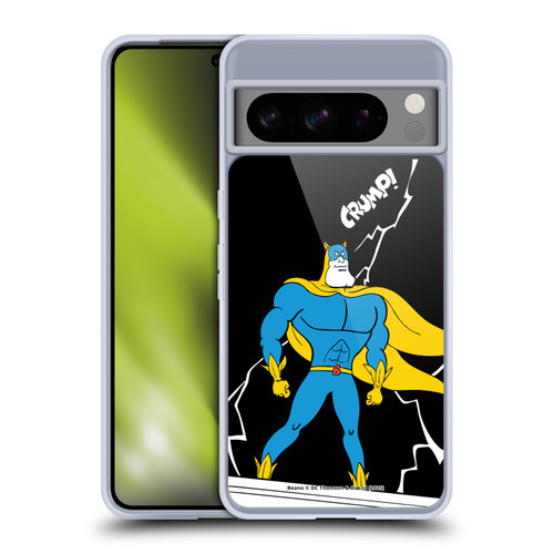 Beano Bananaman Graphics Lightning Soft Gel Case for Google Pixel 8 Pro