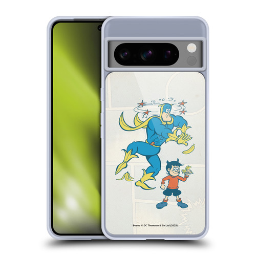 Beano Bananaman Graphics With Dennis Soft Gel Case for Google Pixel 8 Pro