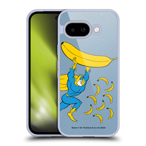 Beano Bananaman Graphics Banana Soft Gel Case for Google Pixel 9A