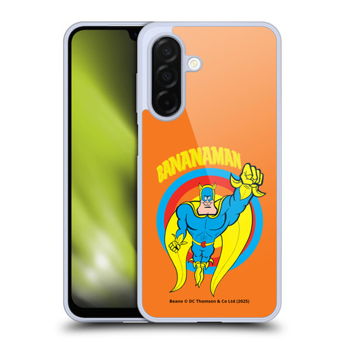 Beano Bananaman Graphics Fly Soft Gel Case for Samsung Galaxy A26 5G