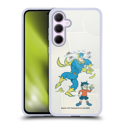Beano Bananaman Graphics With Dennis Soft Gel Case for Samsung Galaxy A35 5G