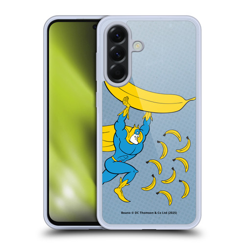 Beano Bananaman Graphics Banana Soft Gel Case for Samsung Galaxy A56 5G