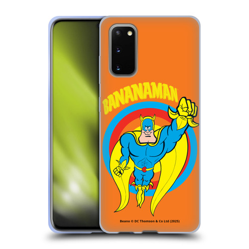 Beano Bananaman Graphics Fly Soft Gel Case for Samsung Galaxy S20 / S20 5G