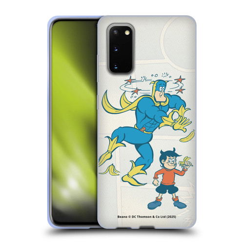 Beano Bananaman Graphics With Dennis Soft Gel Case for Samsung Galaxy S20 / S20 5G