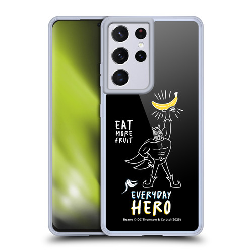 Beano Bananaman Graphics Everyday Hero Soft Gel Case for Samsung Galaxy S21 Ultra 5G & MagSafe