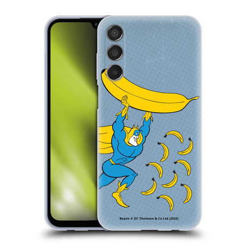 Beano Bananaman Graphics Banana Soft Gel Case for Samsung Galaxy M15/F15 5G