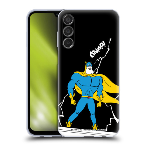 Beano Bananaman Graphics Lightning Soft Gel Case for Samsung Galaxy M15/F15 5G