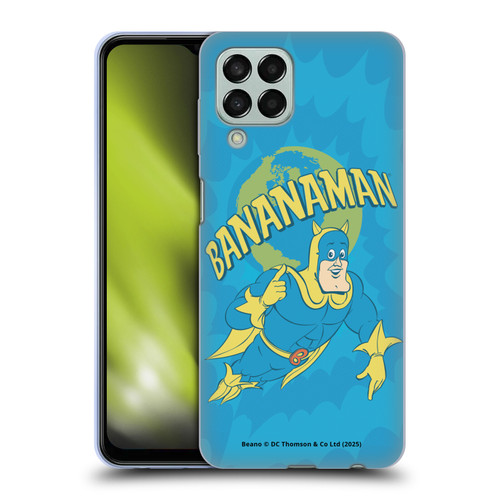 Beano Bananaman Graphics World Soft Gel Case for Samsung Galaxy M33 (2022)