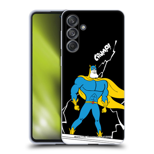 Beano Bananaman Graphics Lightning Soft Gel Case for Samsung Galaxy M55 5G