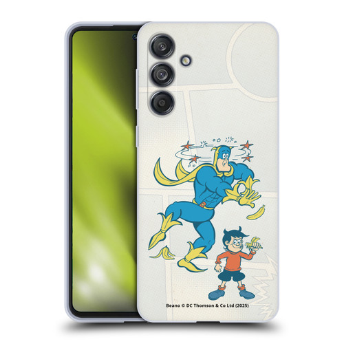 Beano Bananaman Graphics With Dennis Soft Gel Case for Samsung Galaxy M55 5G