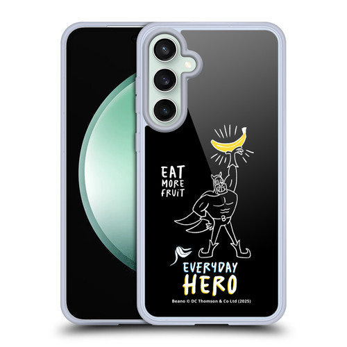 Beano Bananaman Graphics Everyday Hero Soft Gel Case for Samsung Galaxy S23 FE 5G & MagSafe