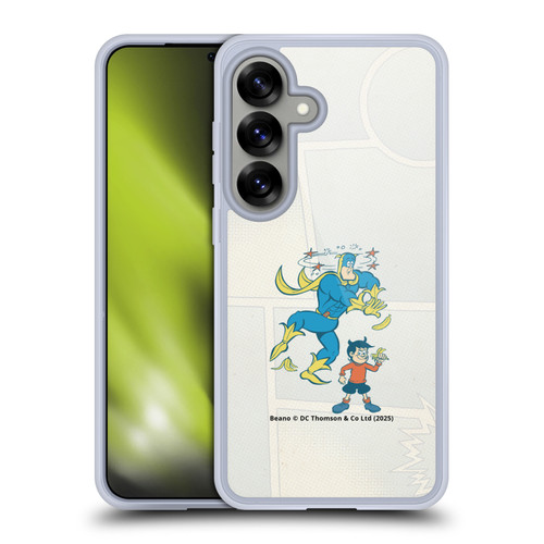 Beano Bananaman Graphics With Dennis Soft Gel Case for Samsung Galaxy S25 & MagSafe