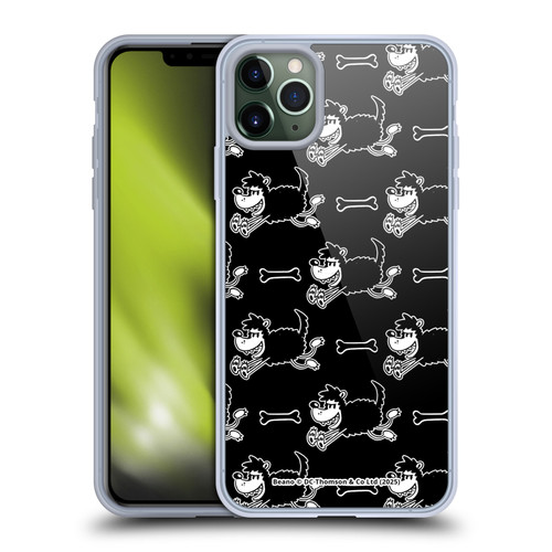 Beano Bananaman Patterns Gnasher Soft Gel Case for Apple iPhone 11 Pro Max & MagSafe