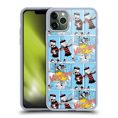 Beano Bananaman Patterns Minnie Soft Gel Case for Apple iPhone 11 Pro Max & MagSafe