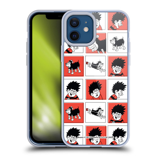 Beano Bananaman Patterns Dennis Soft Gel Case for Apple iPhone 12 / iPhone 12 Pro & MagSafe