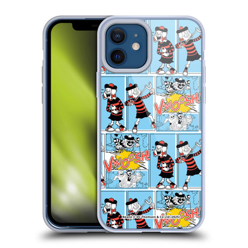 Beano Bananaman Patterns Minnie Soft Gel Case for Apple iPhone 12 / iPhone 12 Pro & MagSafe