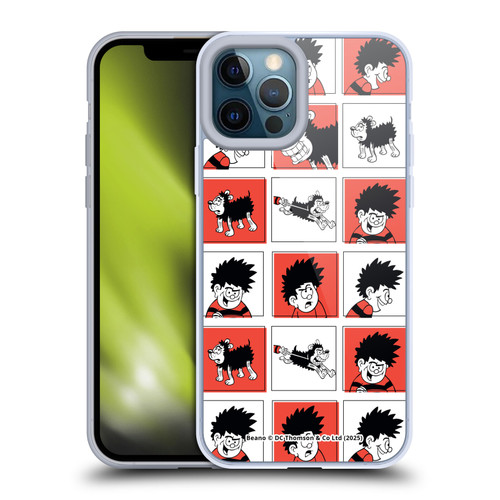Beano Bananaman Patterns Dennis Soft Gel Case for Apple iPhone 12 Pro Max & MagSafe
