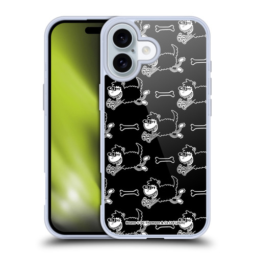 Beano Bananaman Patterns Gnasher Soft Gel Case for Apple iPhone 16 & MagSafe