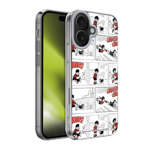 Beano Bananaman Patterns Dennis Gnasher Soft Gel Case for Apple iPhone 17