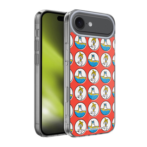 Beano Bananaman Patterns Red Circles Soft Gel Case for Apple iPhone 17 Air