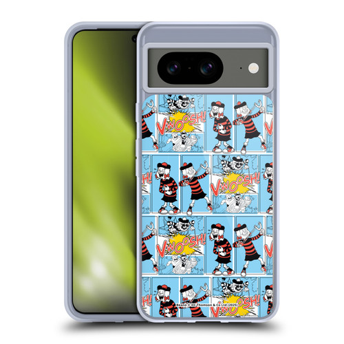Beano Bananaman Patterns Minnie Soft Gel Case for Google Pixel 8