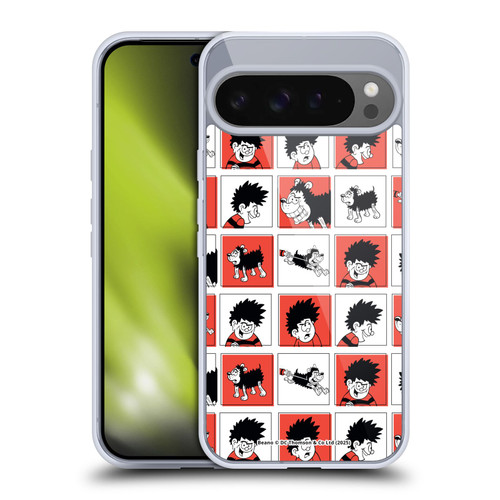 Beano Bananaman Patterns Dennis Soft Gel Case for Google Pixel 9 Pro XL