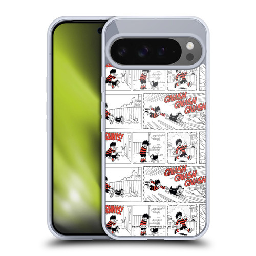 Beano Bananaman Patterns Dennis Gnasher Soft Gel Case for Google Pixel 9 Pro XL
