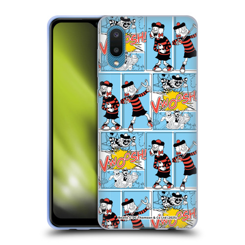 Beano Bananaman Patterns Minnie Soft Gel Case for Samsung Galaxy A02/M02 (2021)