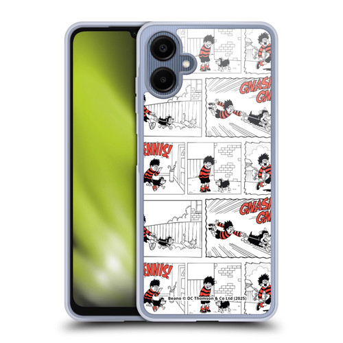 Beano Bananaman Patterns Dennis Gnasher Soft Gel Case for Samsung Galaxy A06 4G / 5G