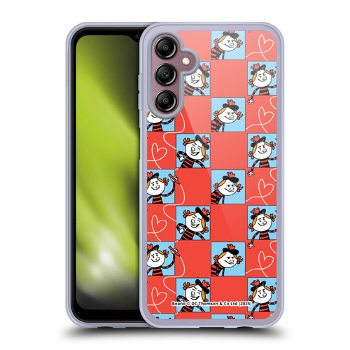 Beano Bananaman Patterns Minnie Heart Soft Gel Case for Samsung Galaxy A14 5G