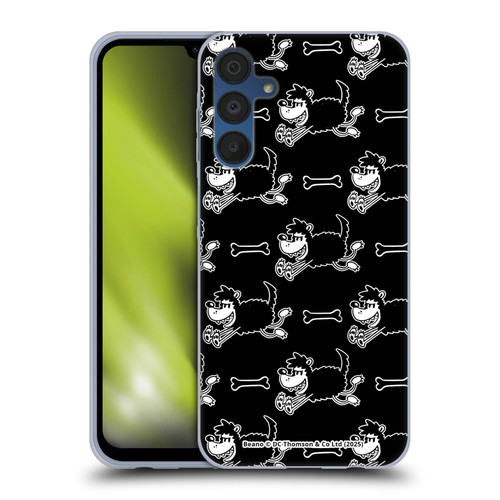 Beano Bananaman Patterns Gnasher Soft Gel Case for Samsung Galaxy A15 & MagSafe