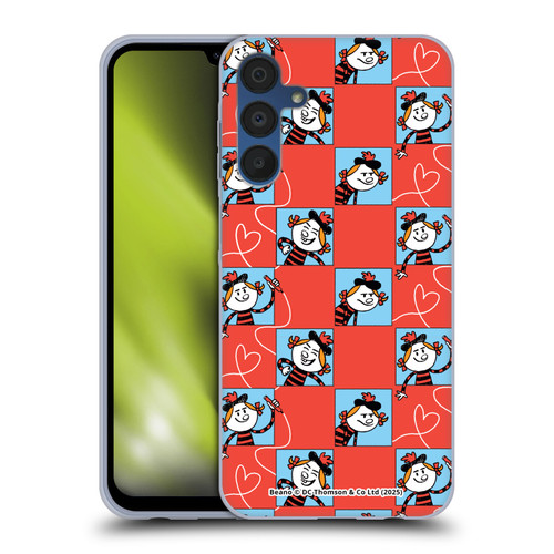 Beano Bananaman Patterns Minnie Heart Soft Gel Case for Samsung Galaxy A15 & MagSafe