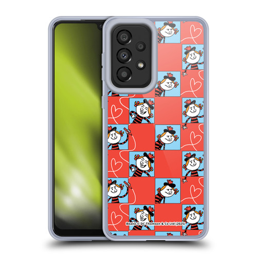 Beano Bananaman Patterns Minnie Heart Soft Gel Case for Samsung Galaxy A33 5G (2022)